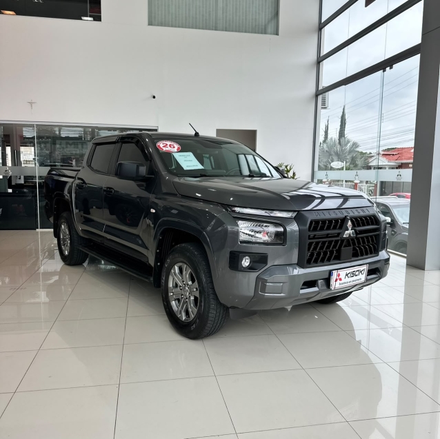 mitsubishi l200 triton 2.4 16v turbo diesel gls cd 4x4 automatico 4p 202610