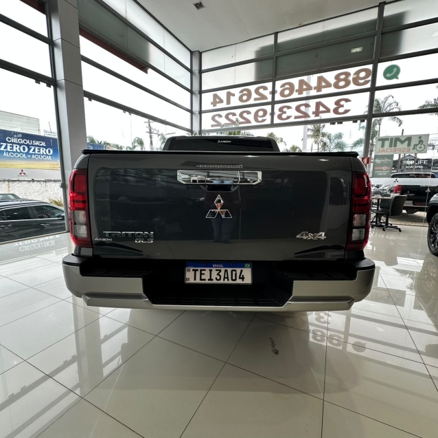 mitsubishi l200 triton 2.4 16v turbo diesel gls cd 4x4 automatico 4p 20265