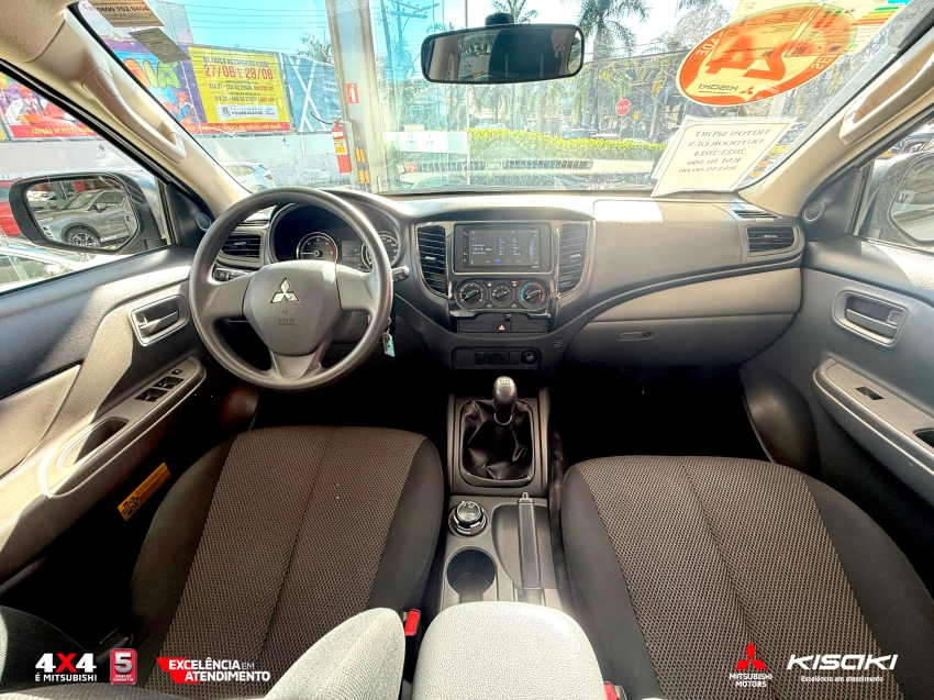 mitsubishi l200 triton 2.4 turbo diesel 4x4 at sport outdoor 4p manual 2024