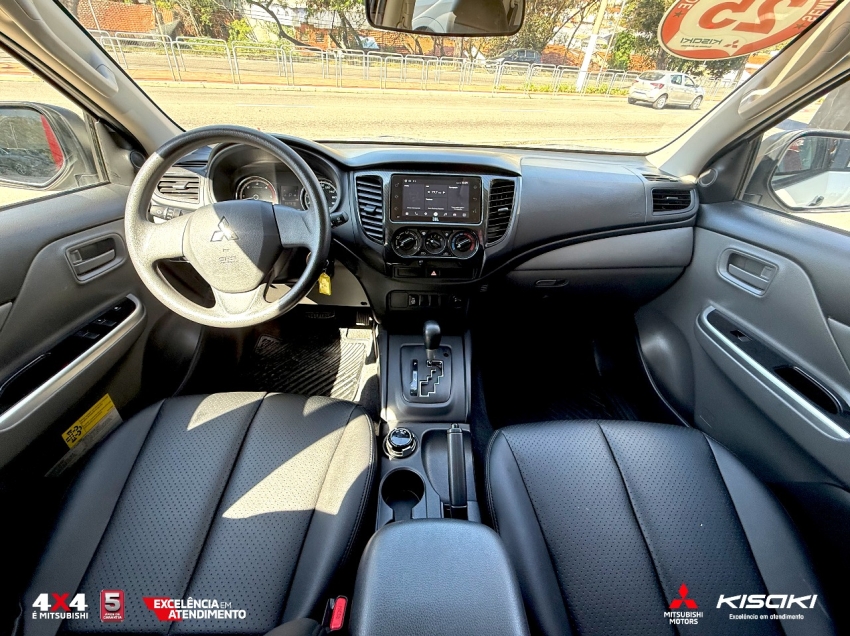 mitsubishi l200 triton 2.4 16v turbo diesel outdoor gls cd 4x4 automatico 4p 20257