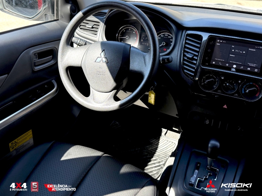 mitsubishi l200 triton 2.4 16v turbo diesel outdoor gls cd 4x4 automatico 4p 20258