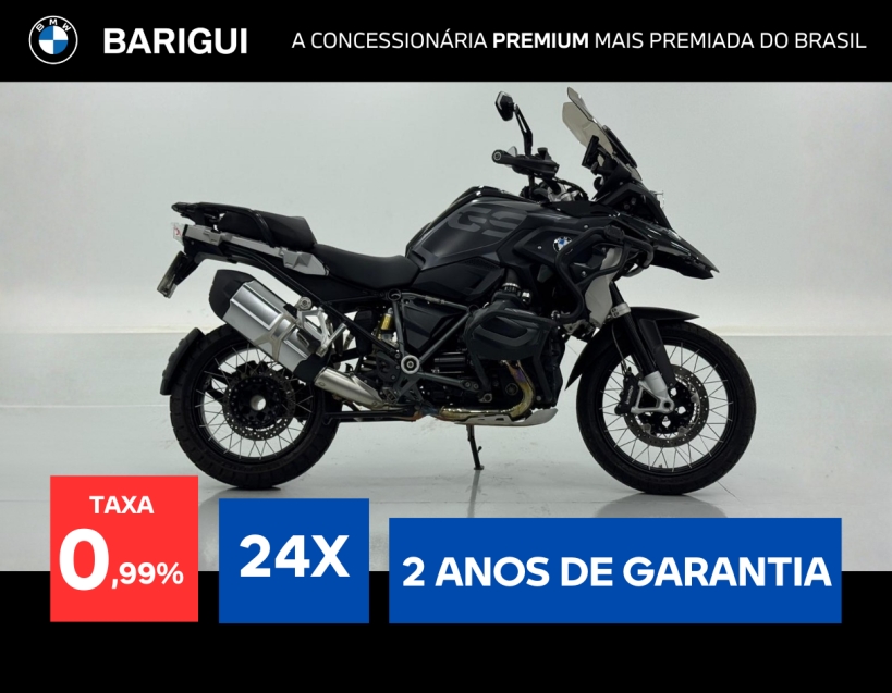 bmw r 1250 gs premium triple black gasolina automatico 2022