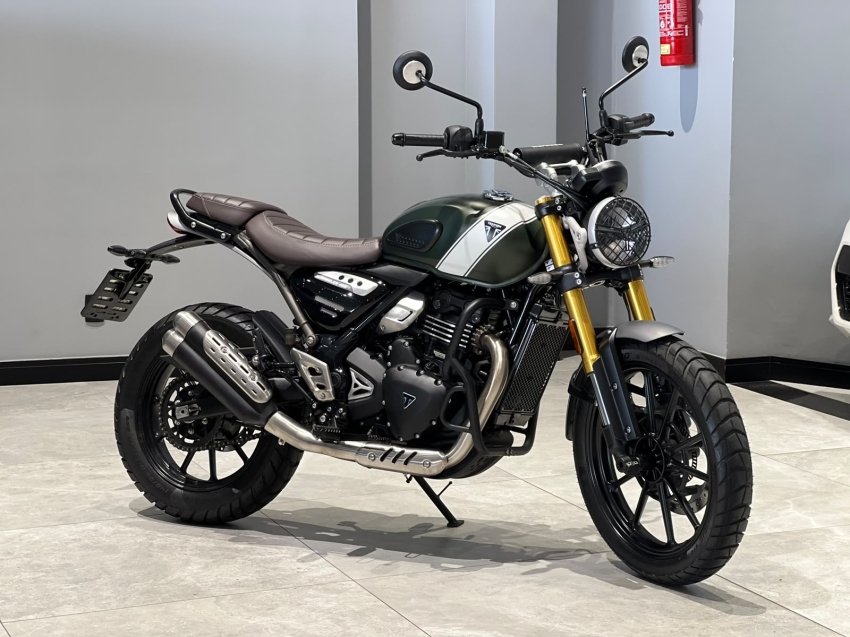 triumph scrambler 400 x gasolina manual 20251