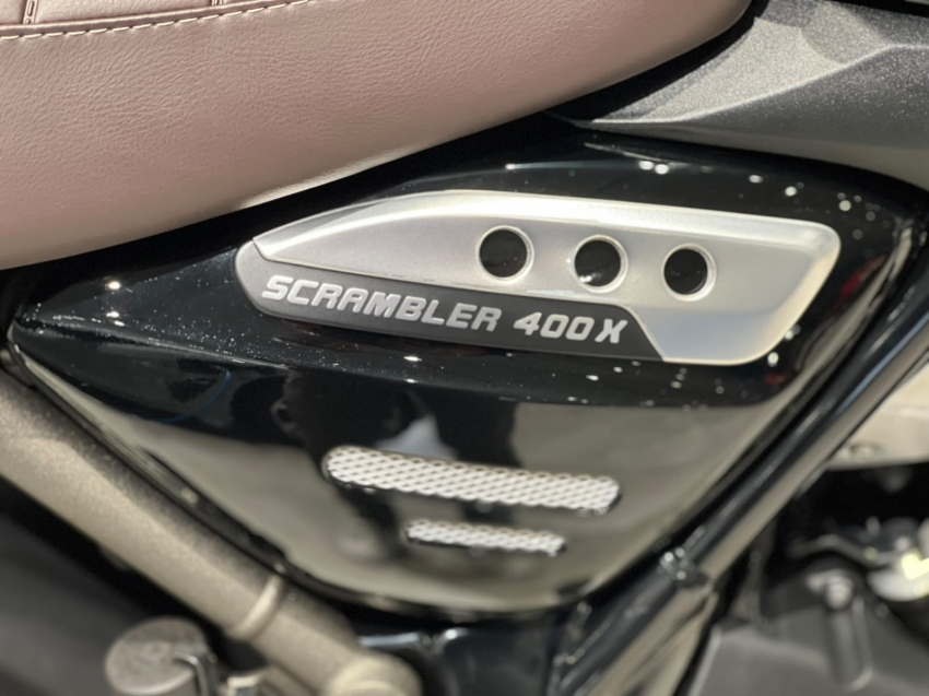 triumph scrambler 400 x gasolina manual 202516