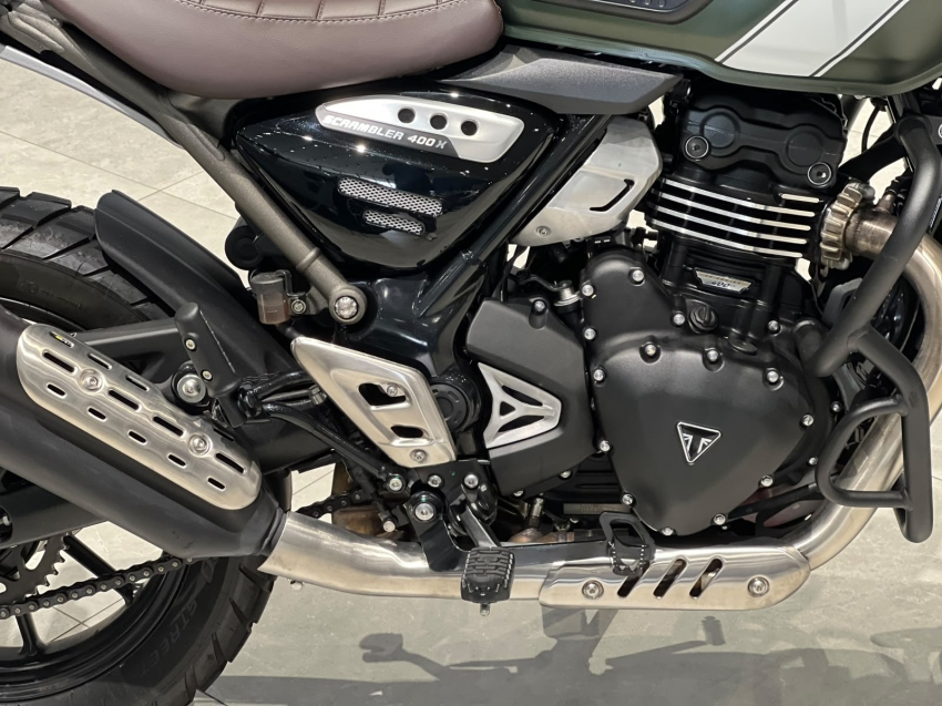 triumph scrambler 400 x gasolina manual 202512