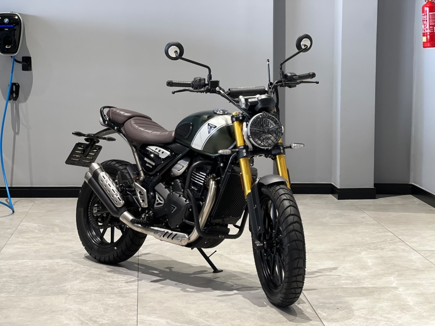 triumph scrambler 400 x gasolina manual 202518