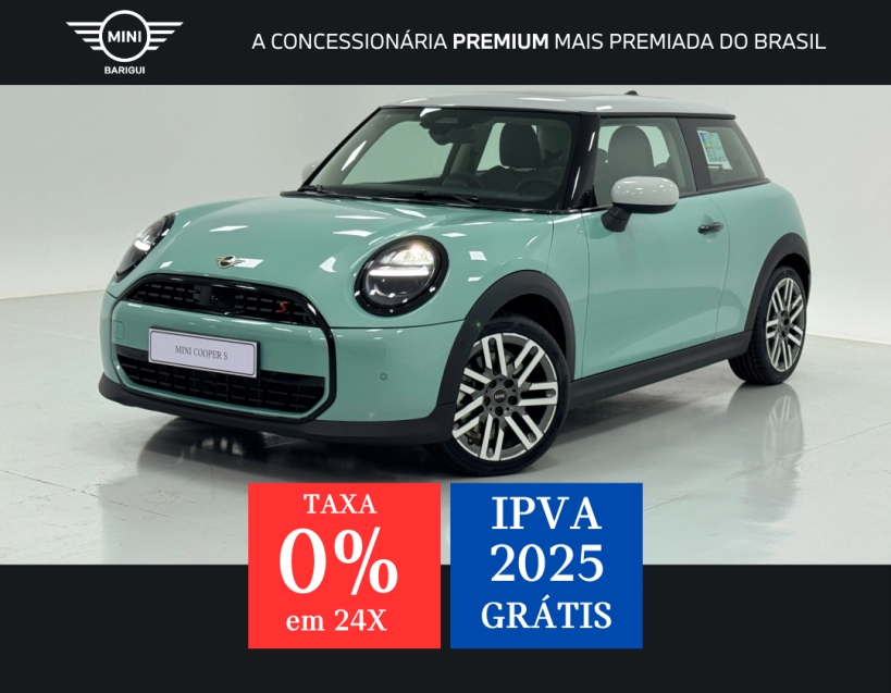 mini cooper 2.0 16v twinpower gasolina s exclusive 2p steptronic 5p automatico 2025