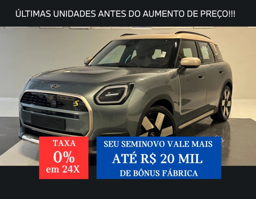 mini countryman 66,45 kw eletrico se top all4 6.4 4p automatico 2025 mini countryman 66,45 kw eletrico se top all4 6.4 4p automatico 2025