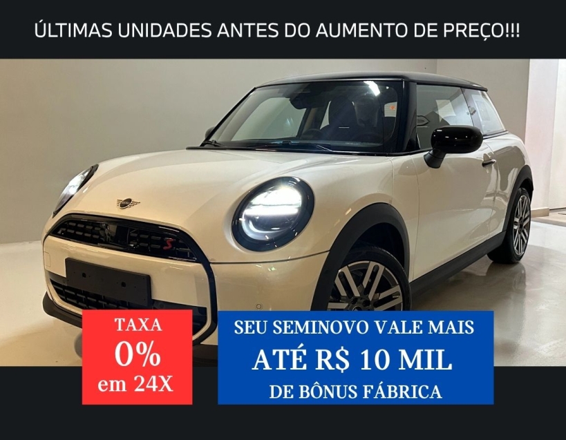 mini cooper 2.0 16v twinpower gasolina s exclusive 2p steptronic automatico 2025 mini cooper 2.0 16v twinpower gasolina s exclusive 2p steptronic automatico 2025