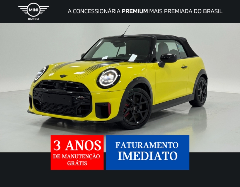 mini cooper 2.0 16v twinpower gasolina john works cabrio steptronic 2p automatico 2025