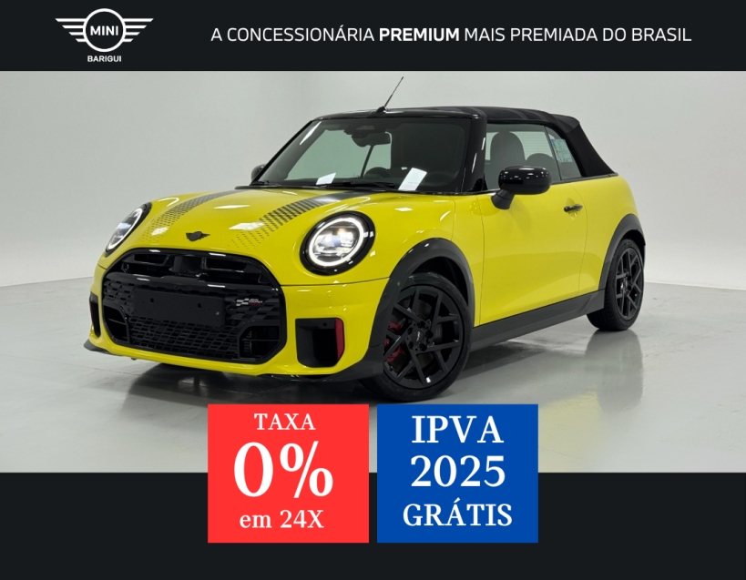 mini cooper 2.0 16v twinpower gasolina john works cabrio steptronic 2p automatico 2025