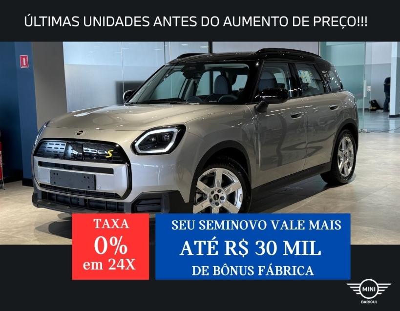 mini countryman 66,45 kw eletrico se exclusive all4 2.0 4p automatico 2025 mini countryman 66,45 kw eletrico se exclusive all4 2.0 4p automatico 2025