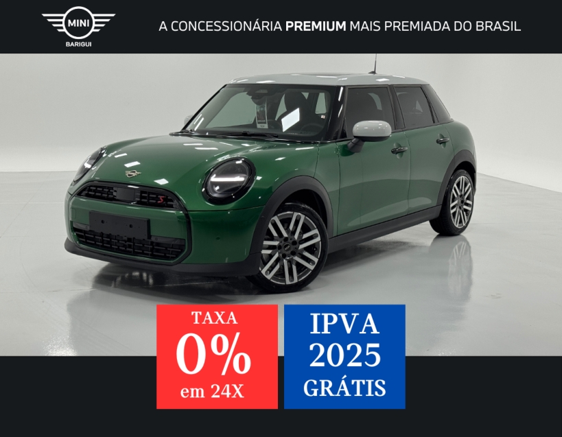 mini cooper 2.0 16v twinpower gasolina s exclusive 4p steptronic automatico 2026