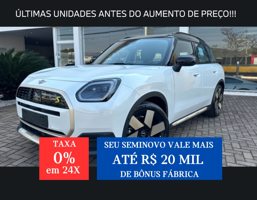 mini countryman 66,45 kw eletrico se top all4 3.0 4p automatico 2025 mini countryman 66,45 kw eletrico se top all4 3.0 4p automatico 2025