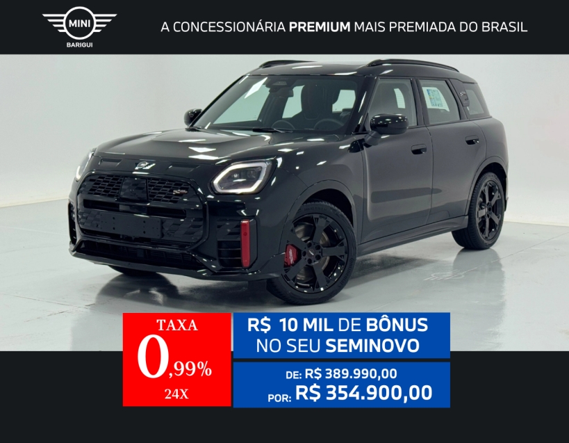 mini countryman 2.0 16v twinpower turbo gasolina john cooper works exclusive all4 steptronic 4p automatico 2026