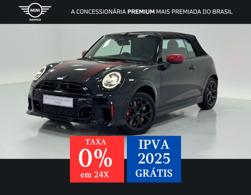 mini cooper 2.0 16v twinpower gasolina john works cabrio steptronic 2p automatico 2026