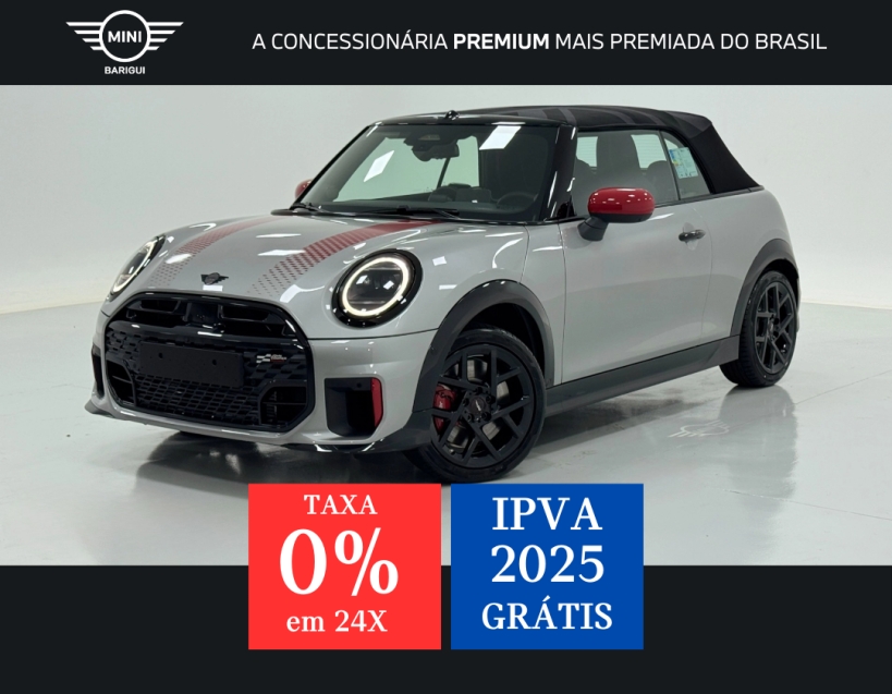 mini cooper 2.0 16v twinpower gasolina john works cabrio steptronic 2p automatico 2026