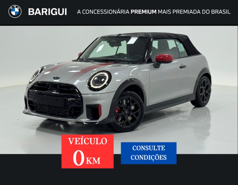 mini cooper 2.0 16v twinpower gasolina john works cabrio steptronic 2p automatico 2026