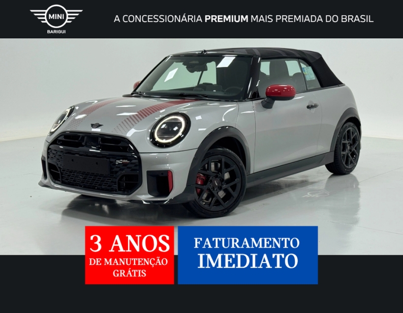mini cooper 2.0 16v twinpower gasolina john works cabrio steptronic 2p automatico 2026