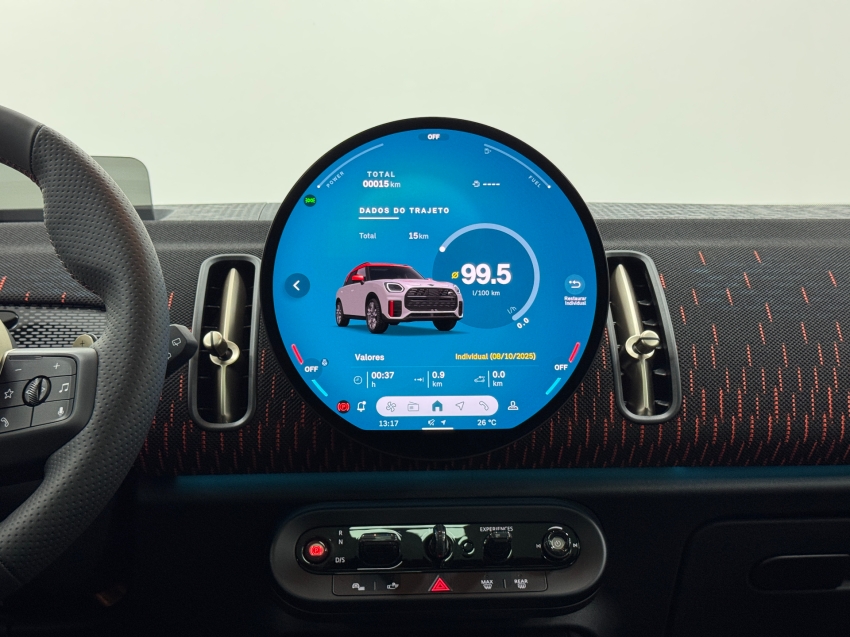 mini countryman 2.0 16v twinpower turbo gasolina john cooper works all4 steptronic 4p automatico 202517