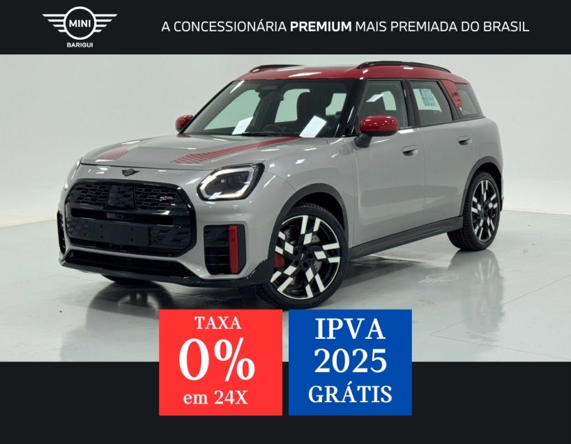 mini countryman 2.0 16v twinpower turbo gasolina john cooper works all4 steptronic 4p automatico 2025