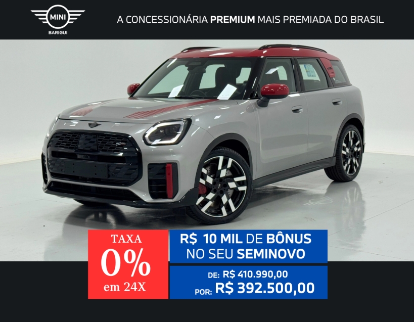 mini countryman 2.0 16v twinpower turbo gasolina john cooper works all4 steptronic 4p automatico 2026