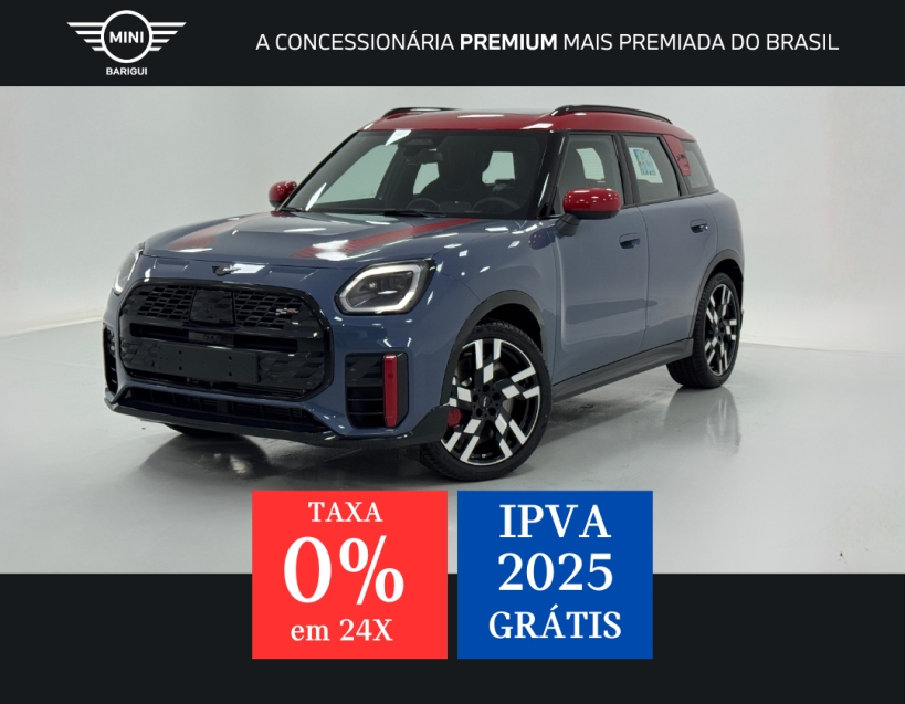 mini countryman 2.0 16v twinpower turbo gasolina john cooper works all4 steptronic 4p automatico 2026