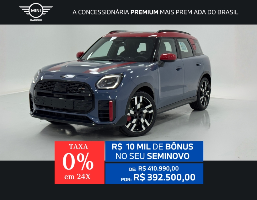 mini countryman 2.0 16v twinpower turbo gasolina john cooper works all4 steptronic 4p automatico 2026