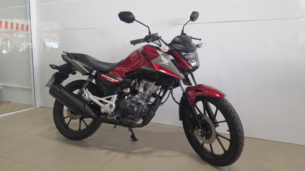 cg 160 titan - 2025 vermelha1