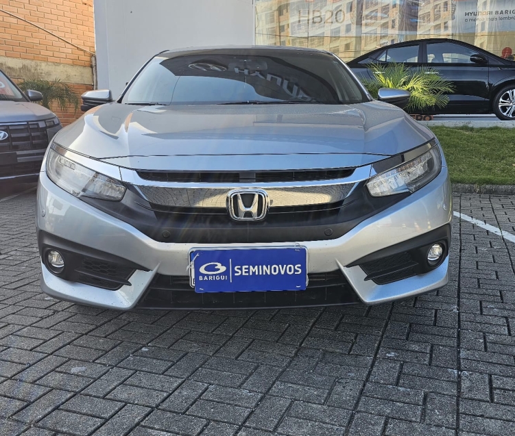 honda civic 1.5 16v turbo gasolina touring 4p cvt automatico 2017