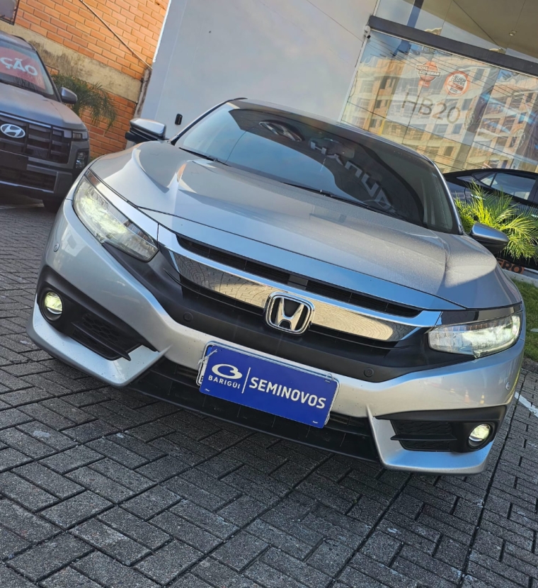 honda civic 1.5 16v turbo gasolina touring 4p cvt automatico 2017