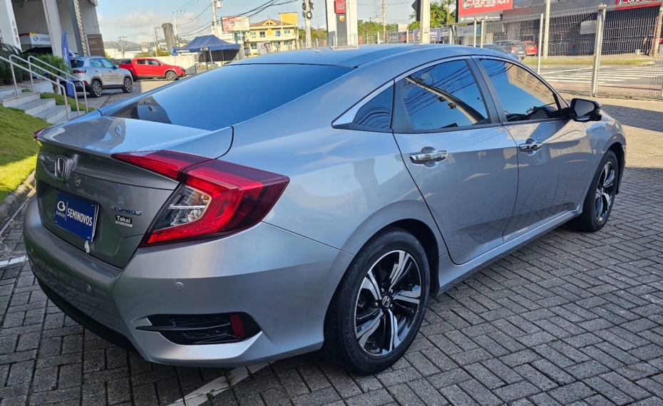 honda civic 1.5 16v turbo gasolina touring 4p cvt automatico 2017