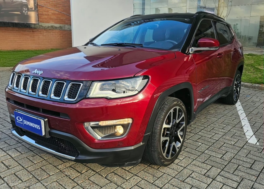 jeep compass 2.0 16v flex limited automatico 4p 2018