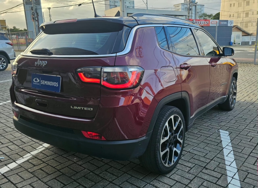 jeep compass 2.0 16v flex limited automatico 4p 20184