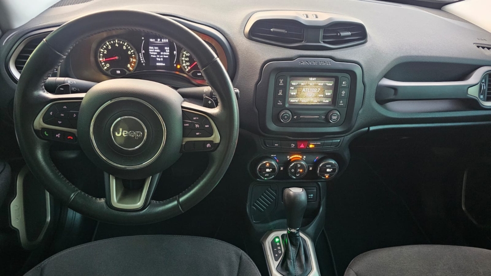jeep renegade 1.8 16v flex longitude 4p automatico 201711