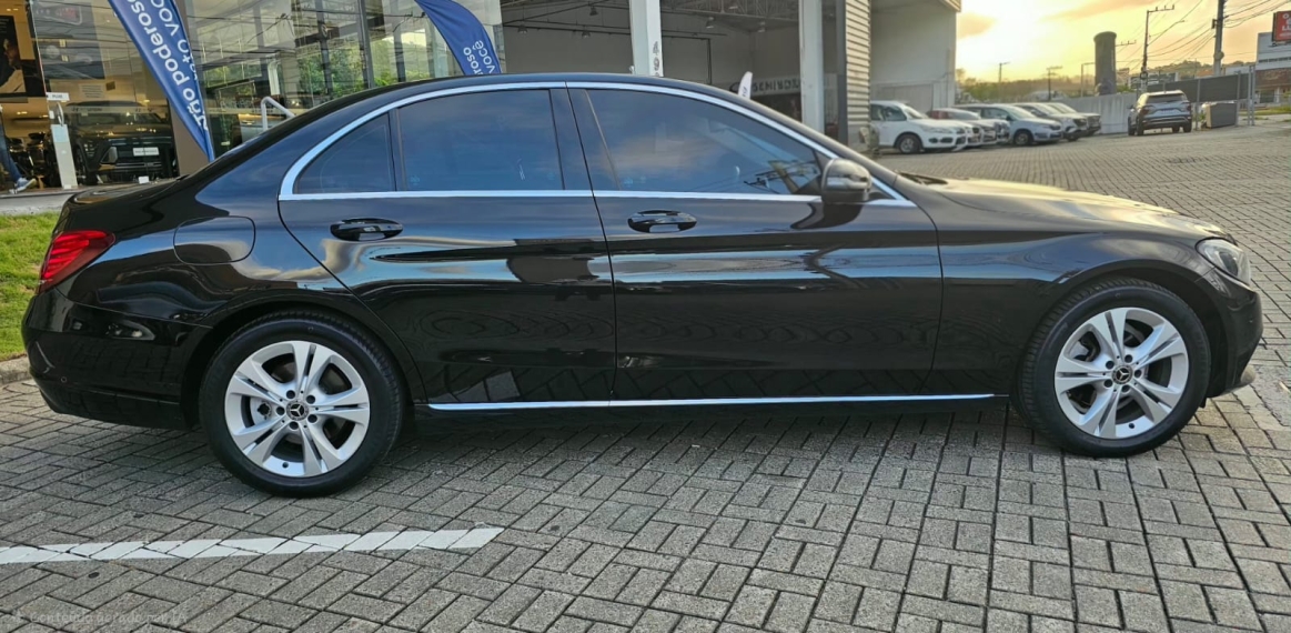 mercedes-benz c 180 1.6 cgi flex avantgarde 9g-tronic gasolina 4p automatico 20183