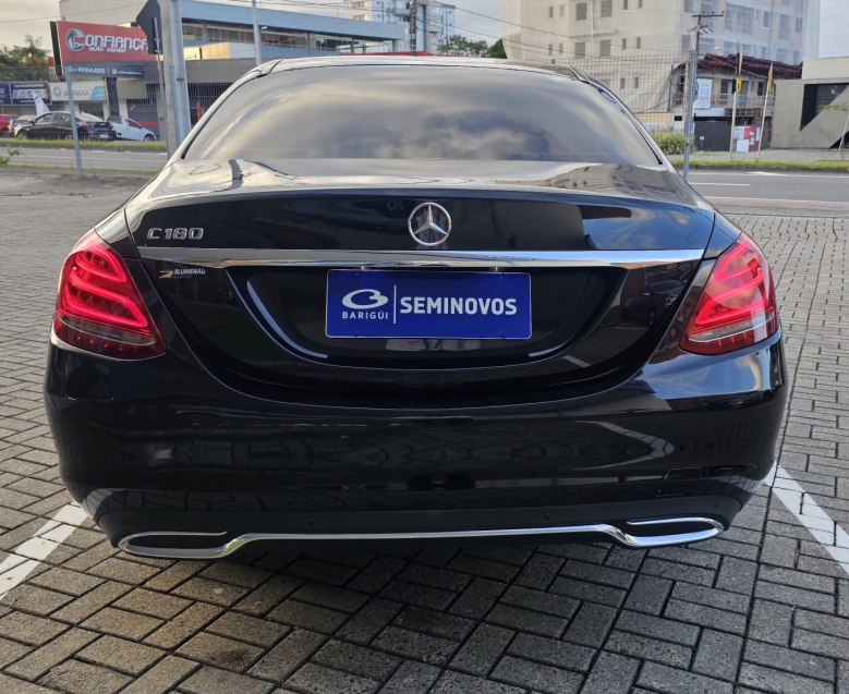 mercedes-benz c 180 1.6 cgi flex avantgarde 9g-tronic gasolina 4p automatico 20185