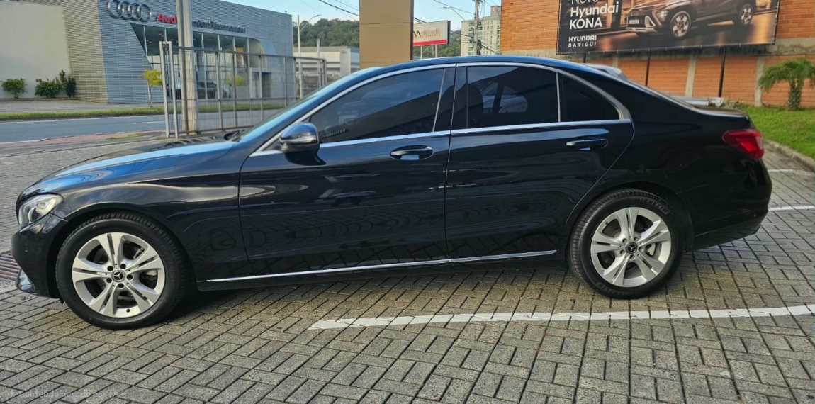 mercedes-benz c 180 1.6 cgi flex avantgarde 9g-tronic gasolina 4p automatico 20187
