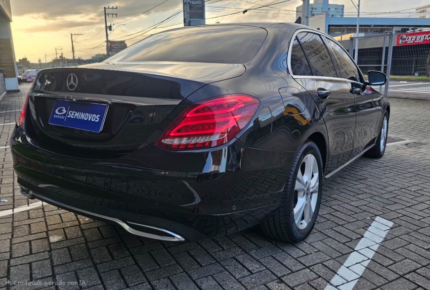 mercedes-benz c 180 1.6 cgi flex avantgarde 9g-tronic gasolina 4p automatico 20186