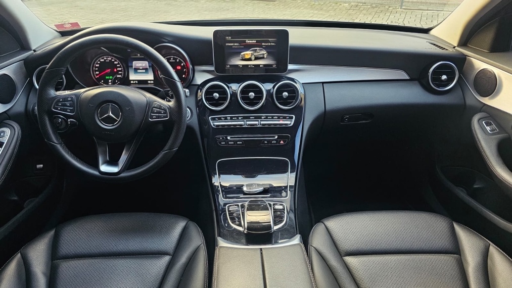 mercedes-benz c 180 1.6 cgi flex avantgarde 9g-tronic gasolina 4p automatico 201810