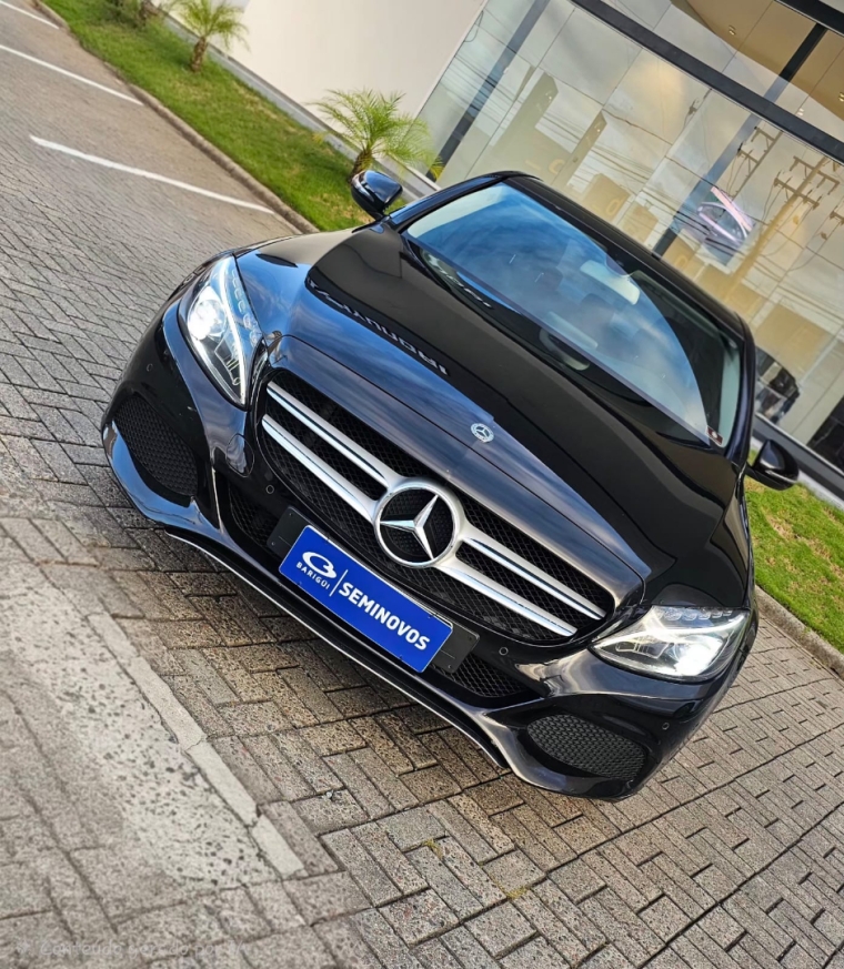 mercedes-benz c 180 1.6 cgi flex avantgarde 9g-tronic gasolina 4p automatico 201816