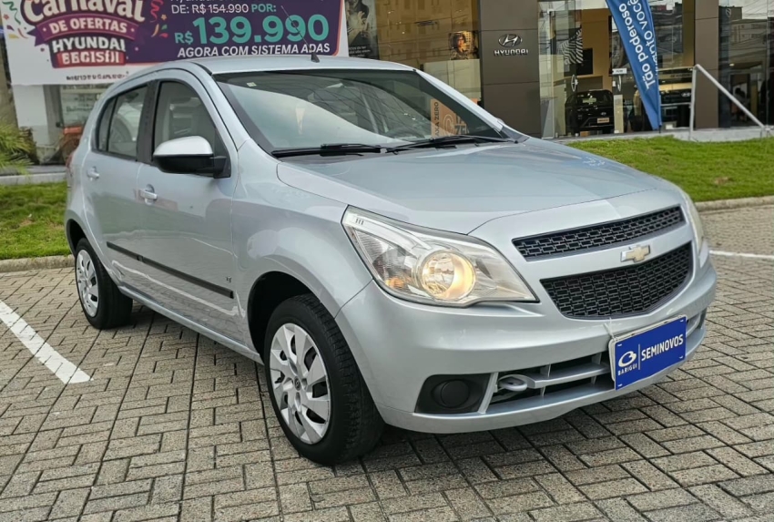 chevrolet agile 1.4 mpfi lt 8v flex 4p manual 20122