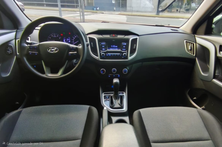hyundai creta 1.6 16v flex attitude automatico 4p 201812
