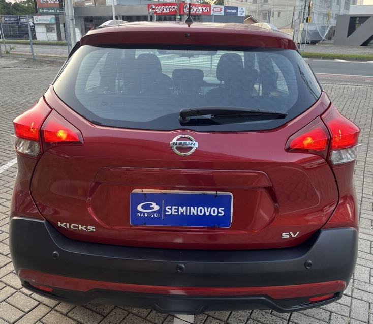 nissan kicks 1.6 16v flexstart sv 4p xtronic flex automatico 20205