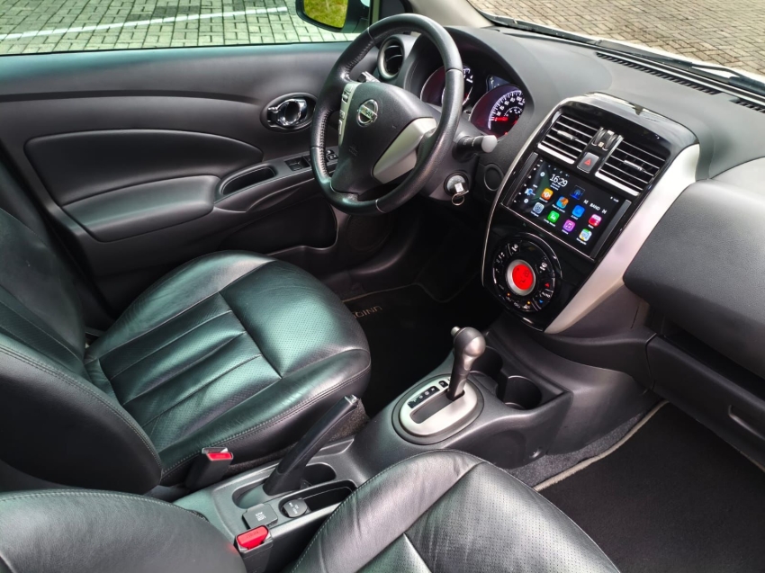 nissan versa 1.6 16v flexstart unique 4p xtronic flex automatico 201714