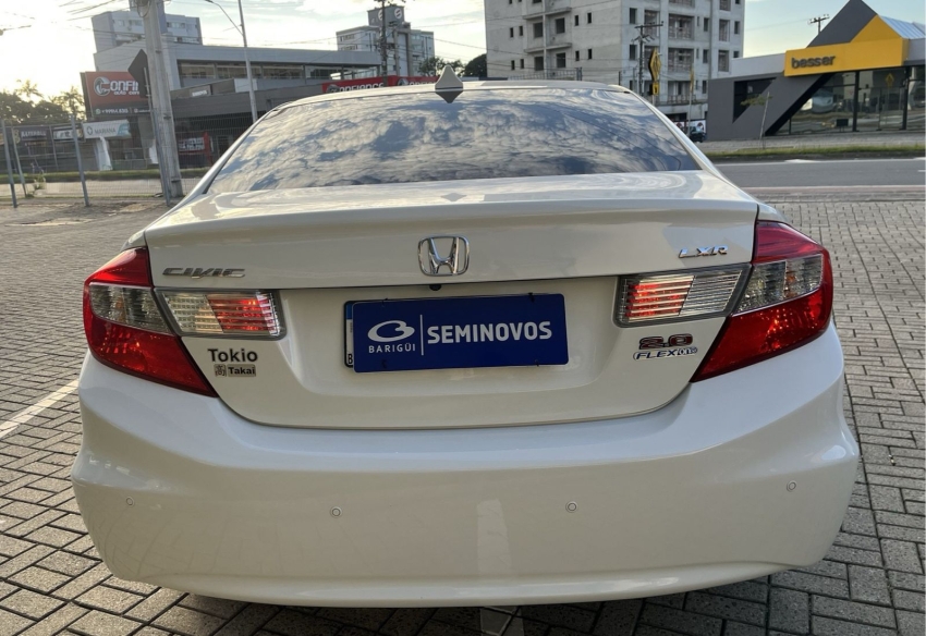 honda civic 2.0 lxr 16v flex 4p automatico 20165