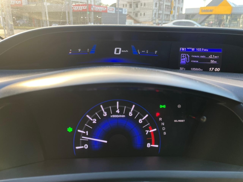 honda civic 2.0 lxr 16v flex 4p automatico 201611