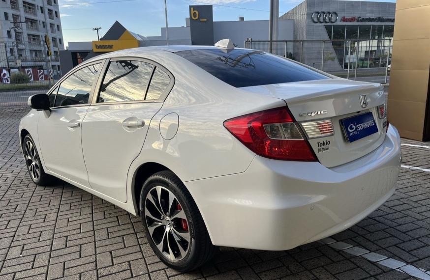 honda civic 2.0 lxr 16v flex 4p automatico 20166