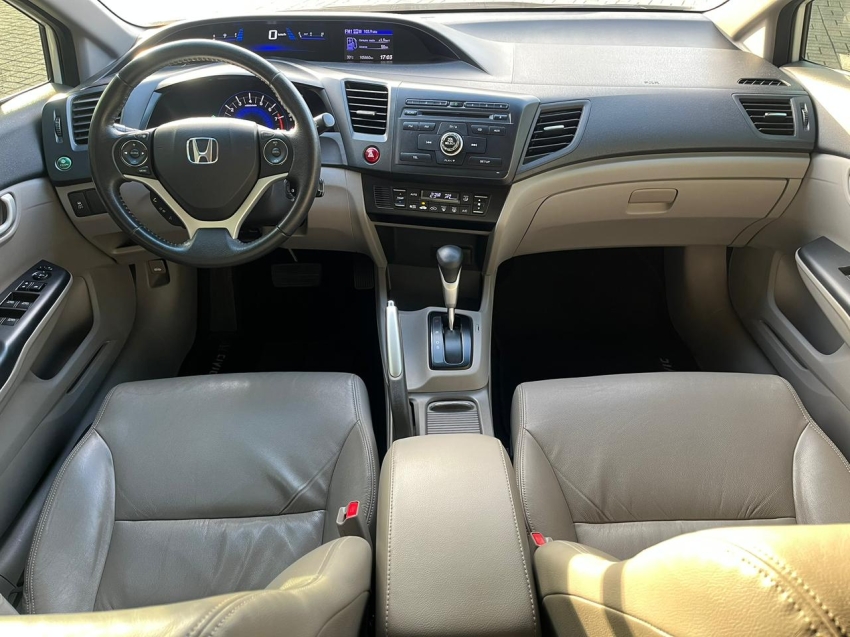 honda civic 2.0 lxr 16v flex 4p automatico 201612