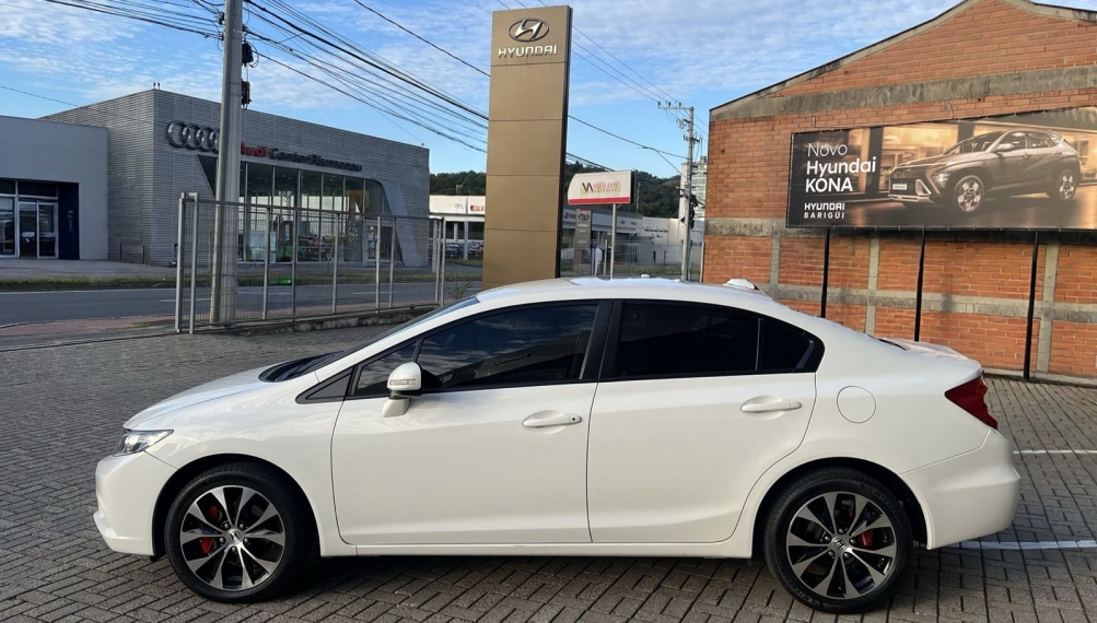 honda civic 2.0 lxr 16v flex 4p automatico 20167